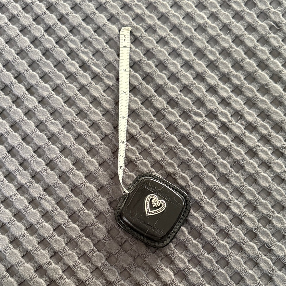 Brighton Black Heart Tape Measure